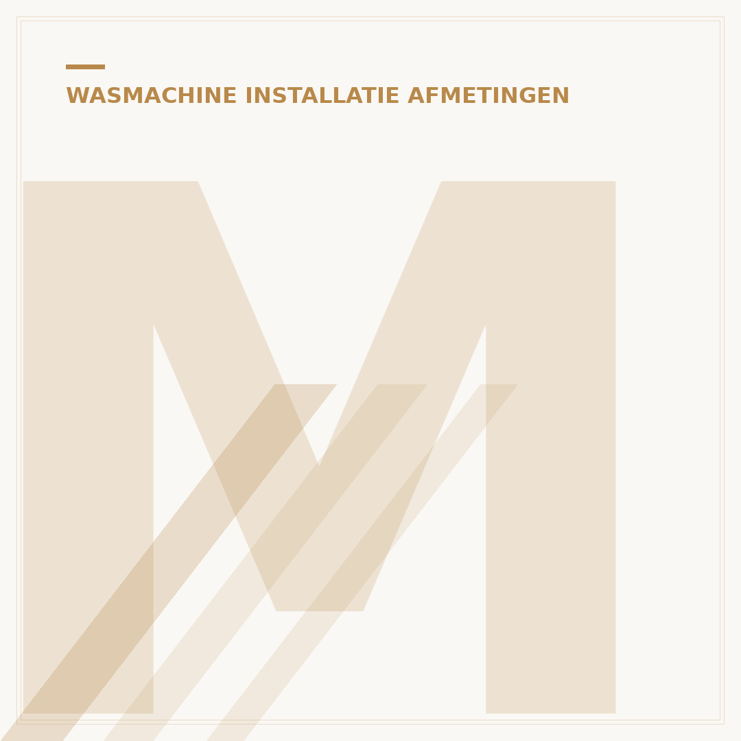 Miele Wasmachine Afmetingen: Kies Perfect, Ruimte & Installatie