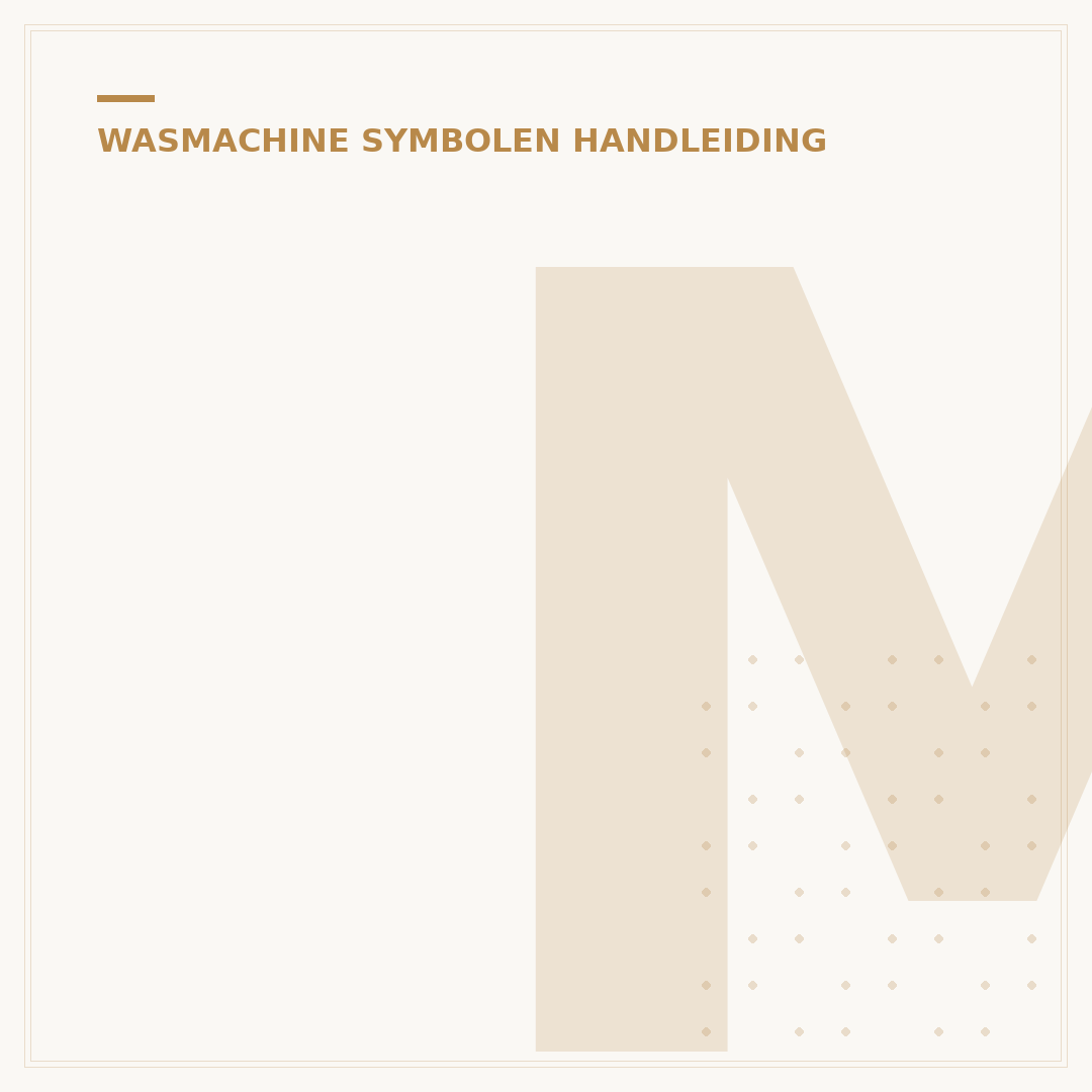 Miele Wasmachine Handleiding W1: 5 Locatie-tips