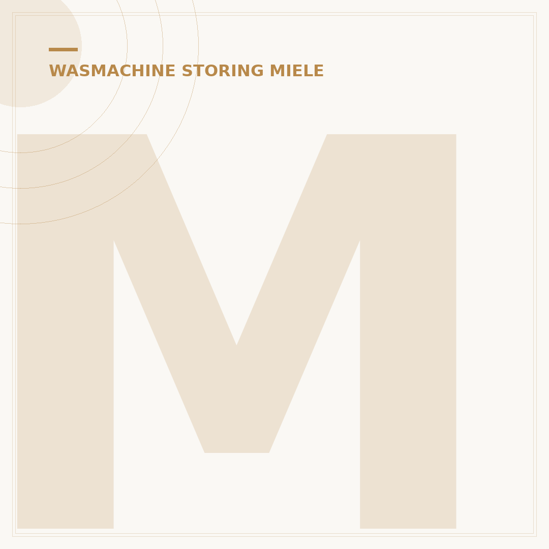 Miele Wasmachine Waterproof Storing: 5 Tips Tegen Waterlekkage
