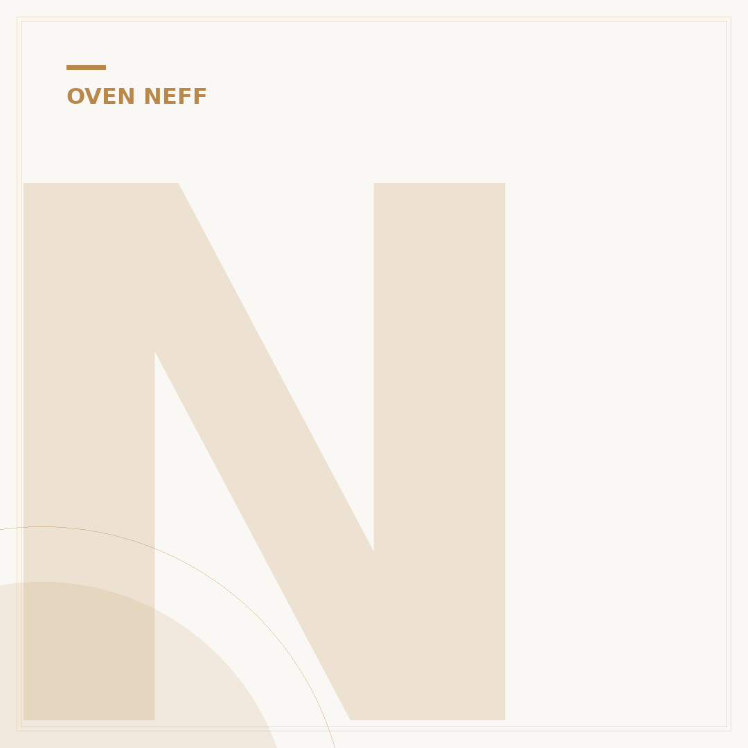 Neff GmbH Oven: Optimale Prestaties in Uw Keuken