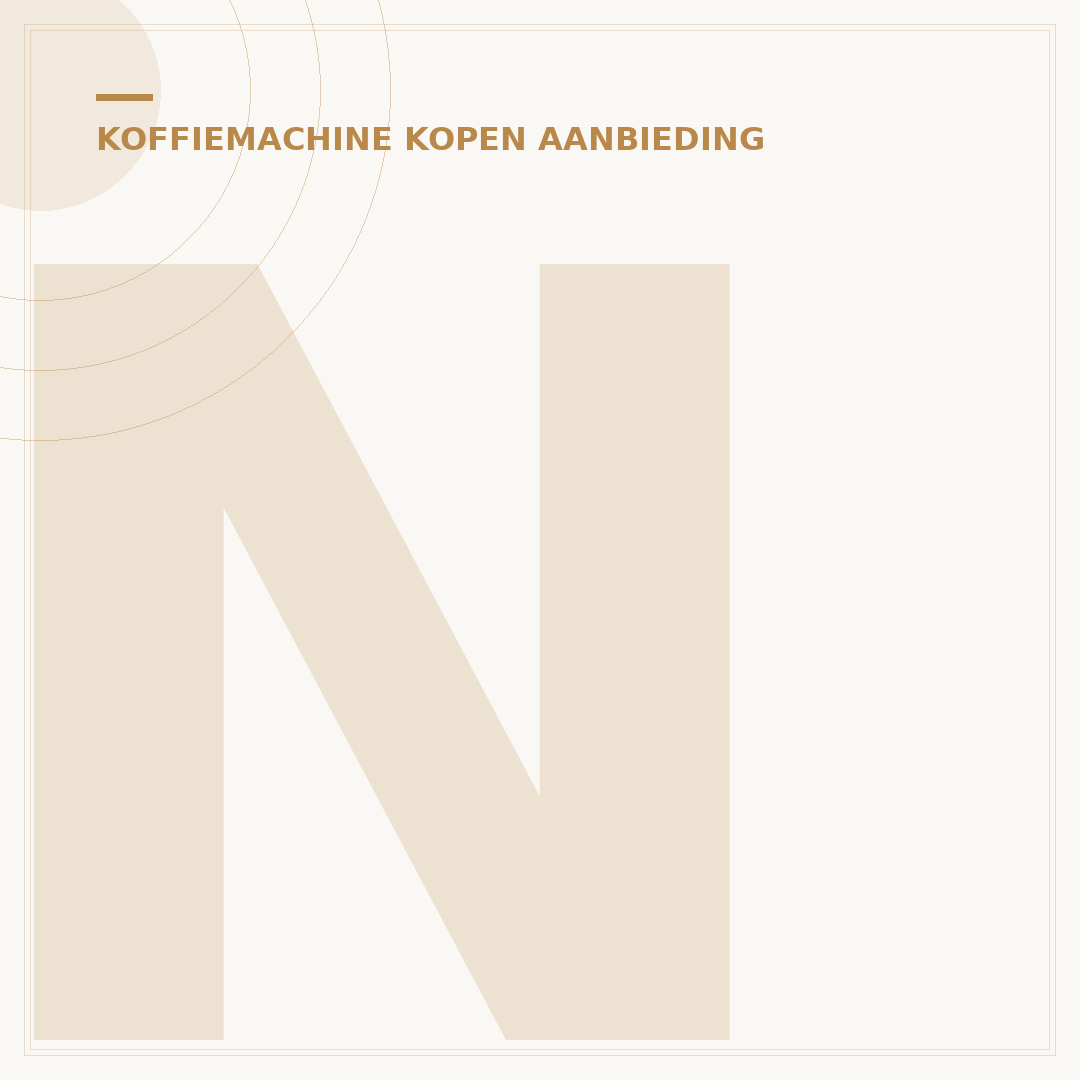 Nespresso Koffiemachine Aanbieding: Slimme Keuze met 5% Korting
