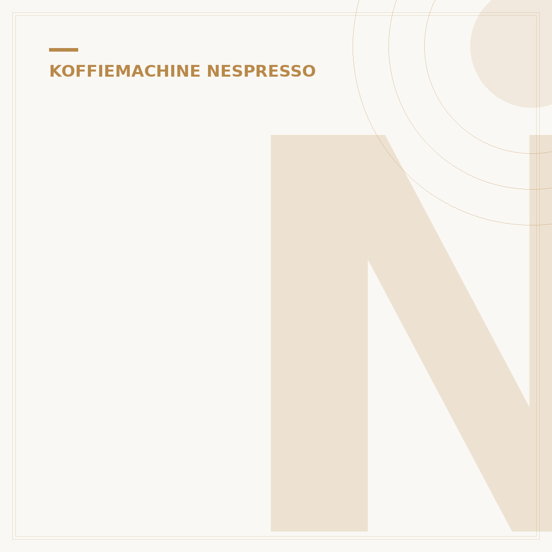 Nespresso Zenius Koffiemachine: 5 Tips voor de Perfecte Plaatsing
