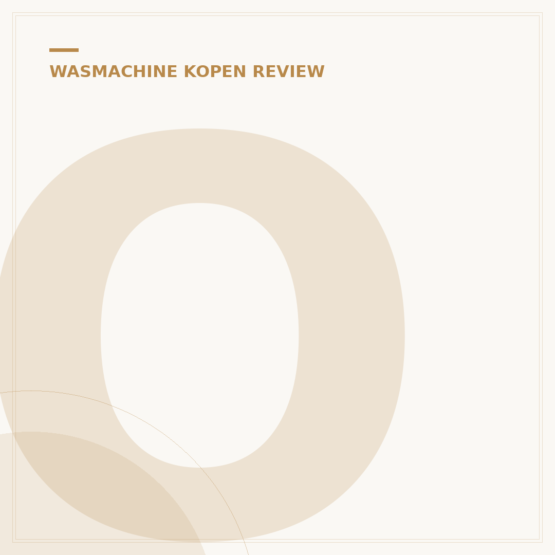 OK Wasmachine Review: 5 Criteria Voor Elke Ruimte