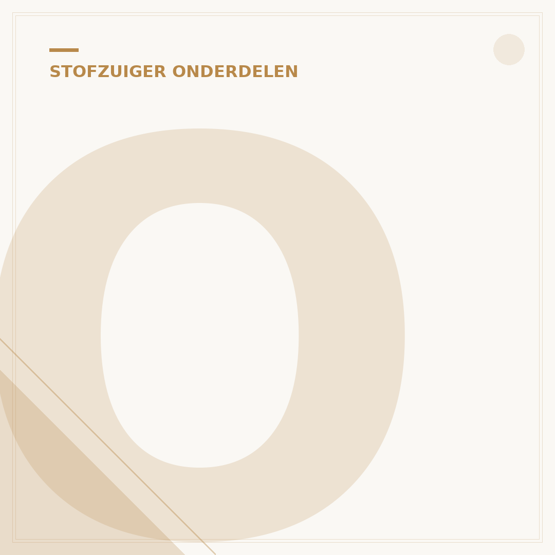 Onderdelen Stofzuiger: 5 Essentiële Delen voor Elk Huishouden
