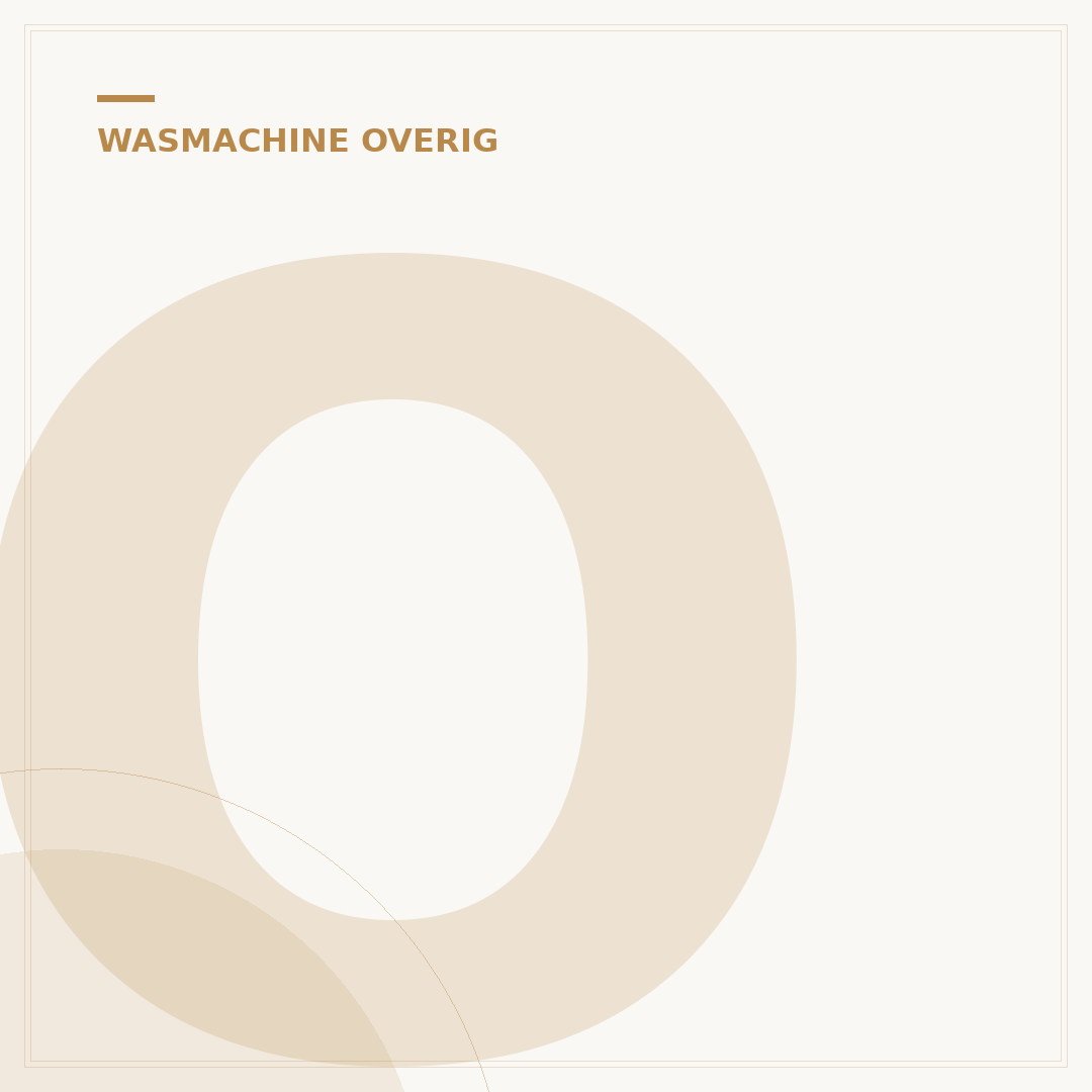 Overtrek Wasmachine: Optimale Bescherming & Geluid 2024