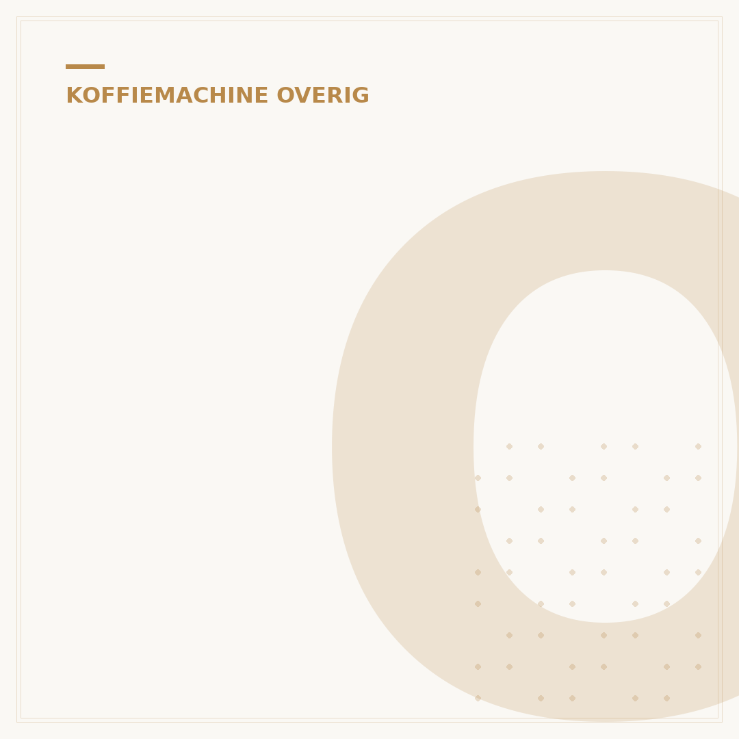 Overwijk Koffiemachine: Uw Perfecte Plek Vindt U Hier