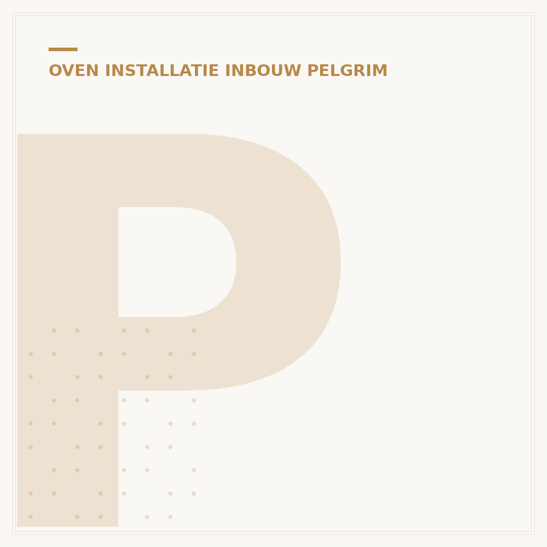 Pelgrim Inbouw Oven 60 cm: Uw Keuken Geoptimaliseerd (5 Tips)