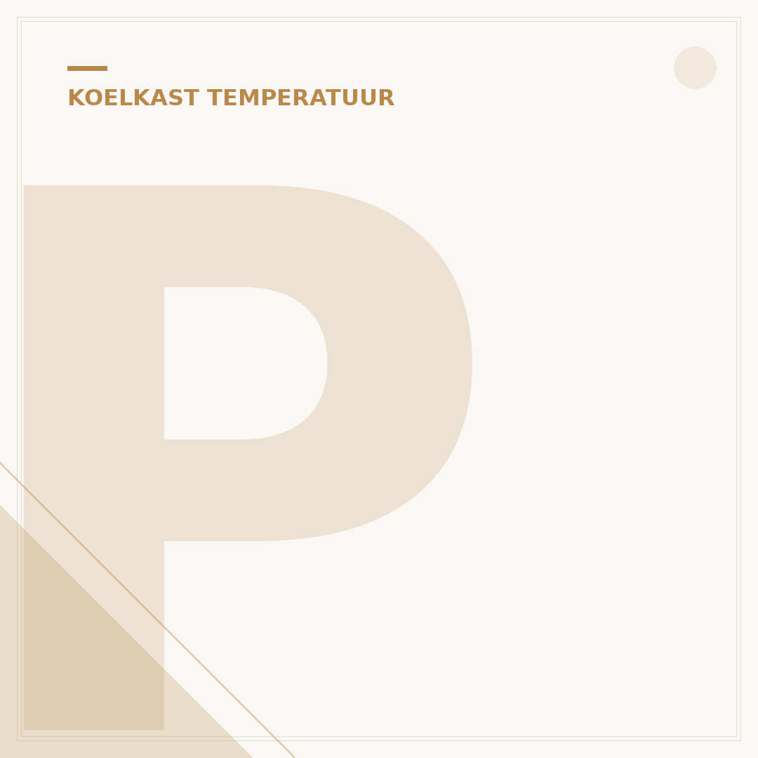Pelgrim Koelkast Temperatuur Instellen: 5 Tips voor Optimale Koude