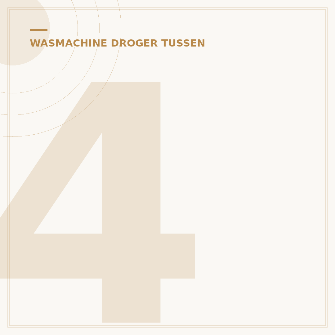 4 Opties: Perfecte Plaat Tussen Wasmachine en Droger