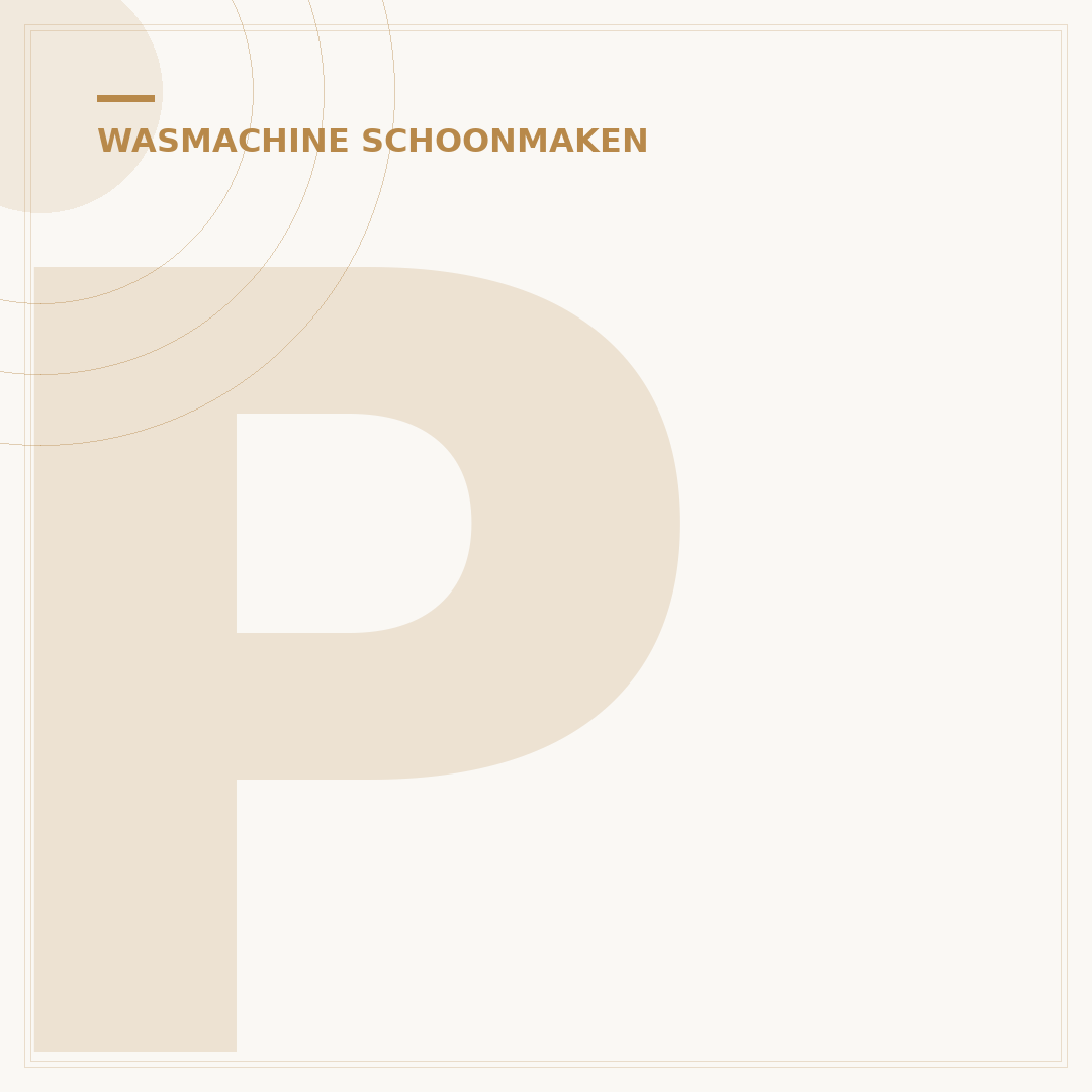 Pomp wasmachine schoonmaken: 5 simpele stappen voor schone kleding