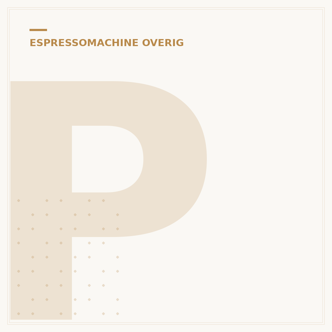 Professionele espressomachine: 5 Essentiële Keuzefactoren