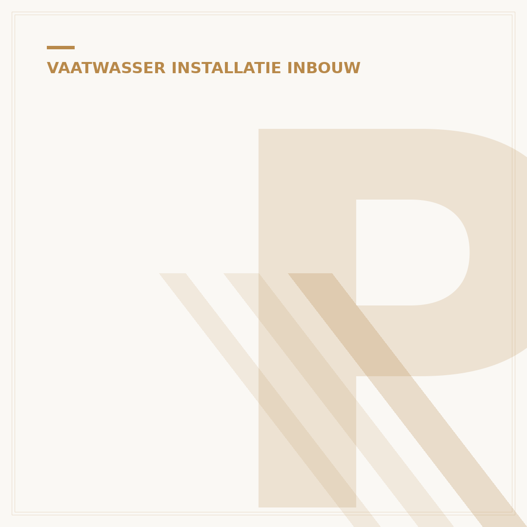 Professionele Vaatwasser Inbouw: 5 Cruciale Plaatsingsfactoren
