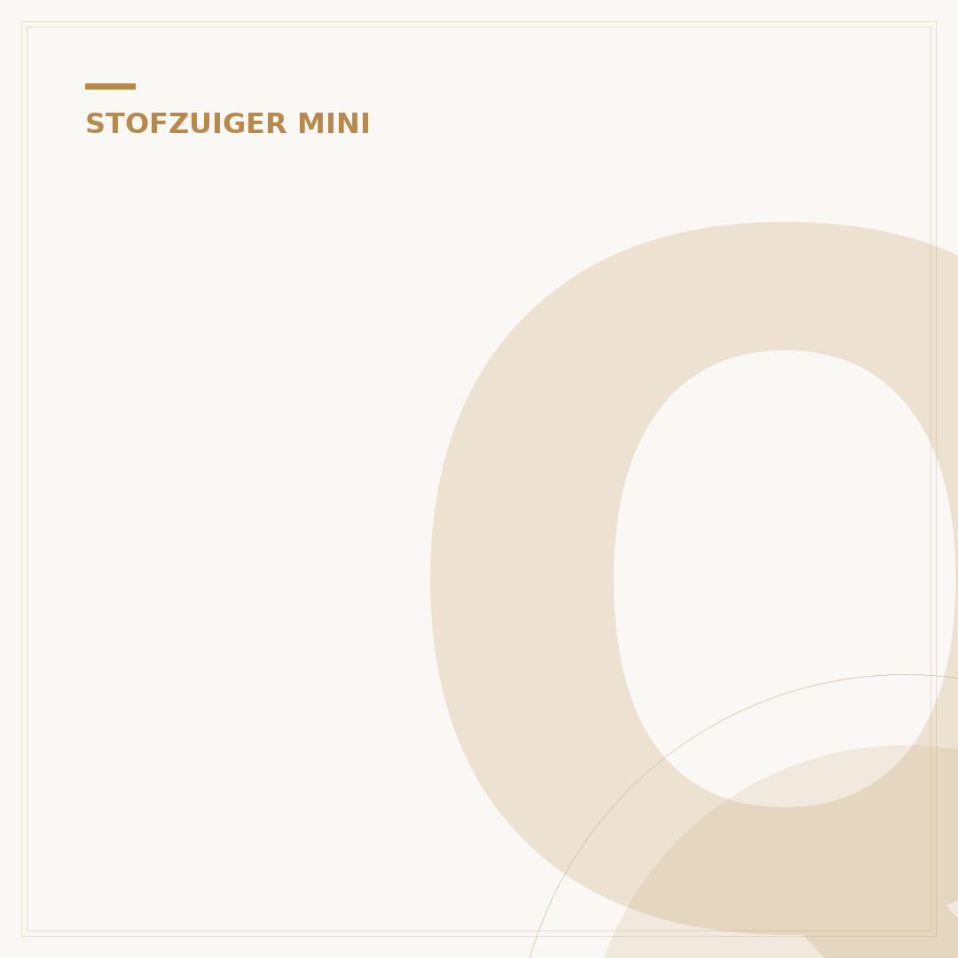 QLT Mini Stofzuiger: 3 Locaties & Onderhoudstips