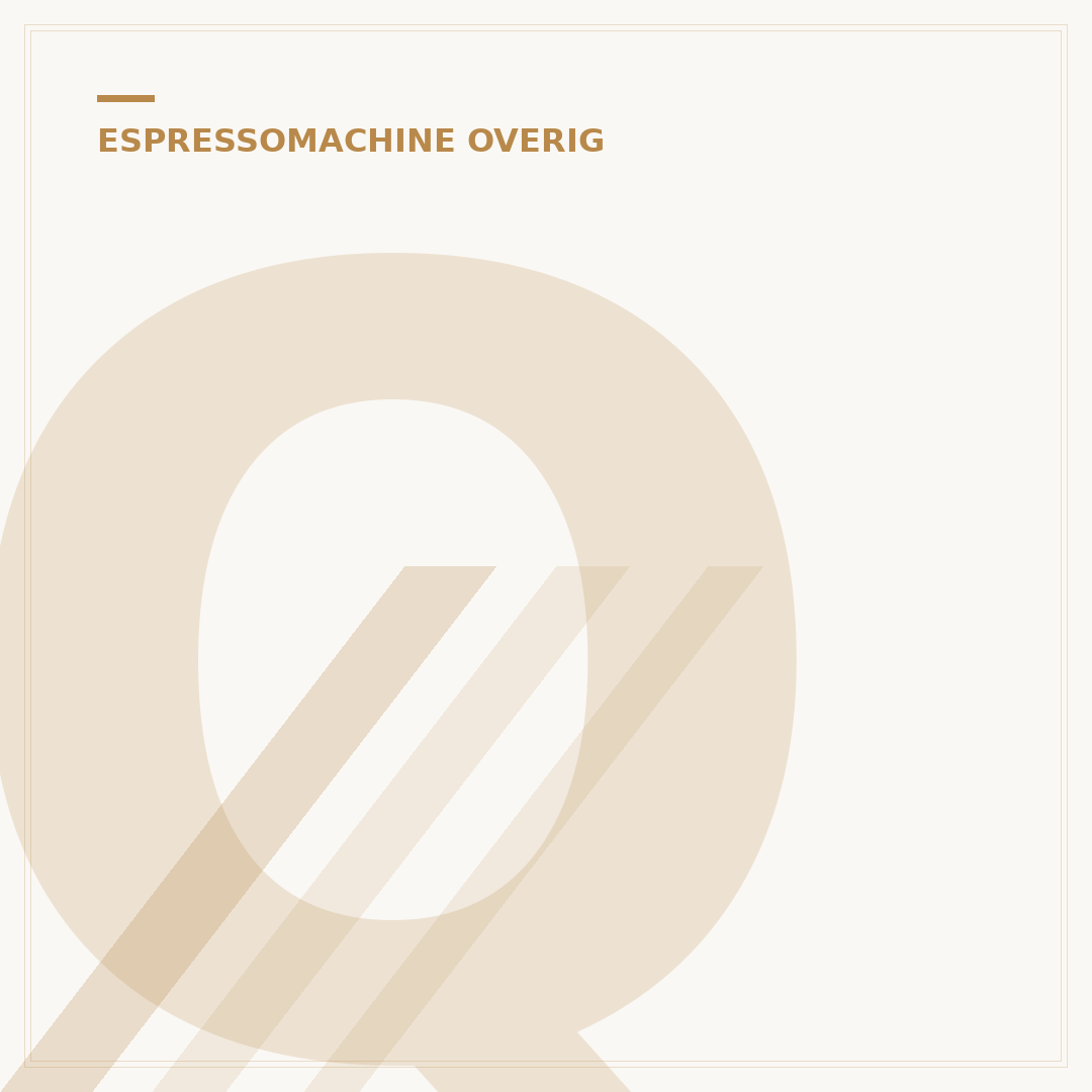 QuickMill Espressomachine: Top 5 Plekken voor Barista-Kwaliteit