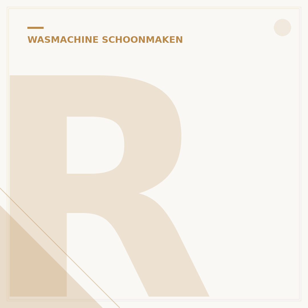 Reinigingstablet Wasmachine: 5 Tips voor Schone Trommel
