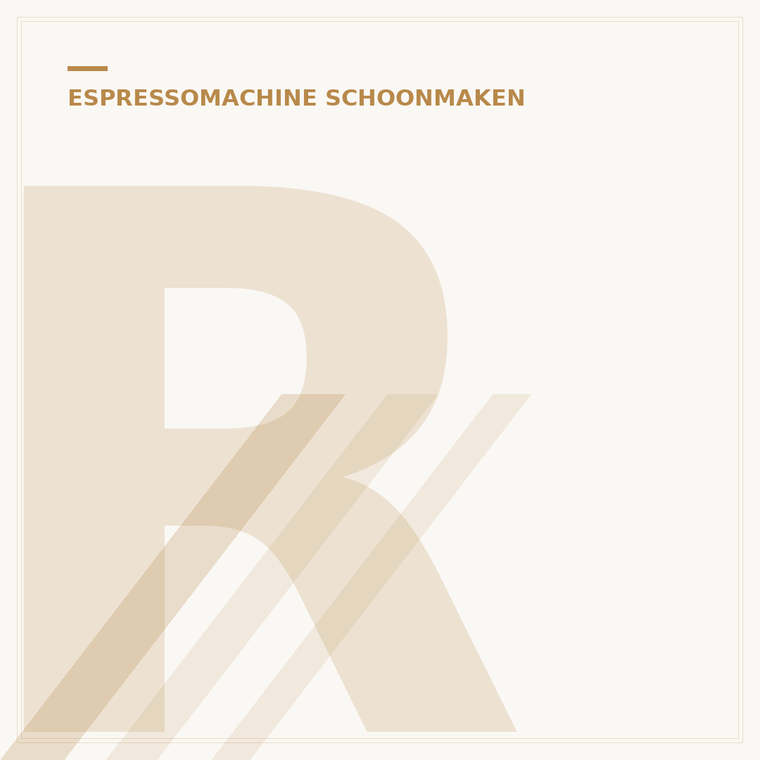 Reinigingstabletten Espressomachine: 5 Tips voor Topconditie