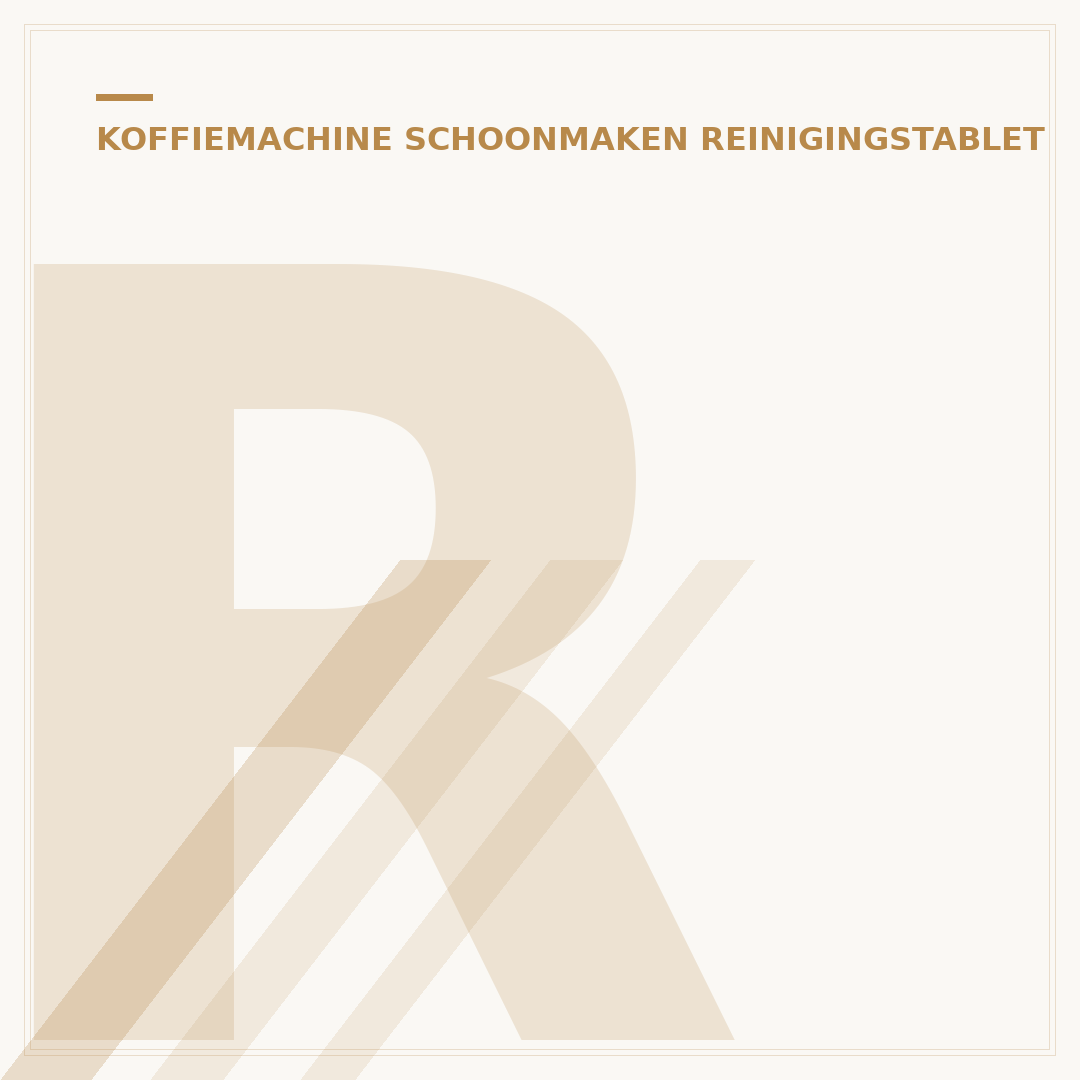 Reinigingstabletten Koffiemachine Kruidvat: Top 3 Keuzes