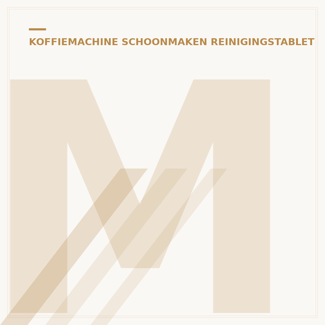 Miele Koffiemachine Reinigingstabletten: 5 Essentiële Tips