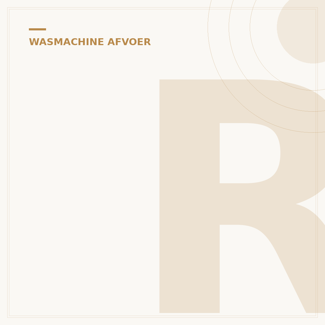 Rioollucht Wasmachine Afvoer: 3 Tips Tegen Geurhinder