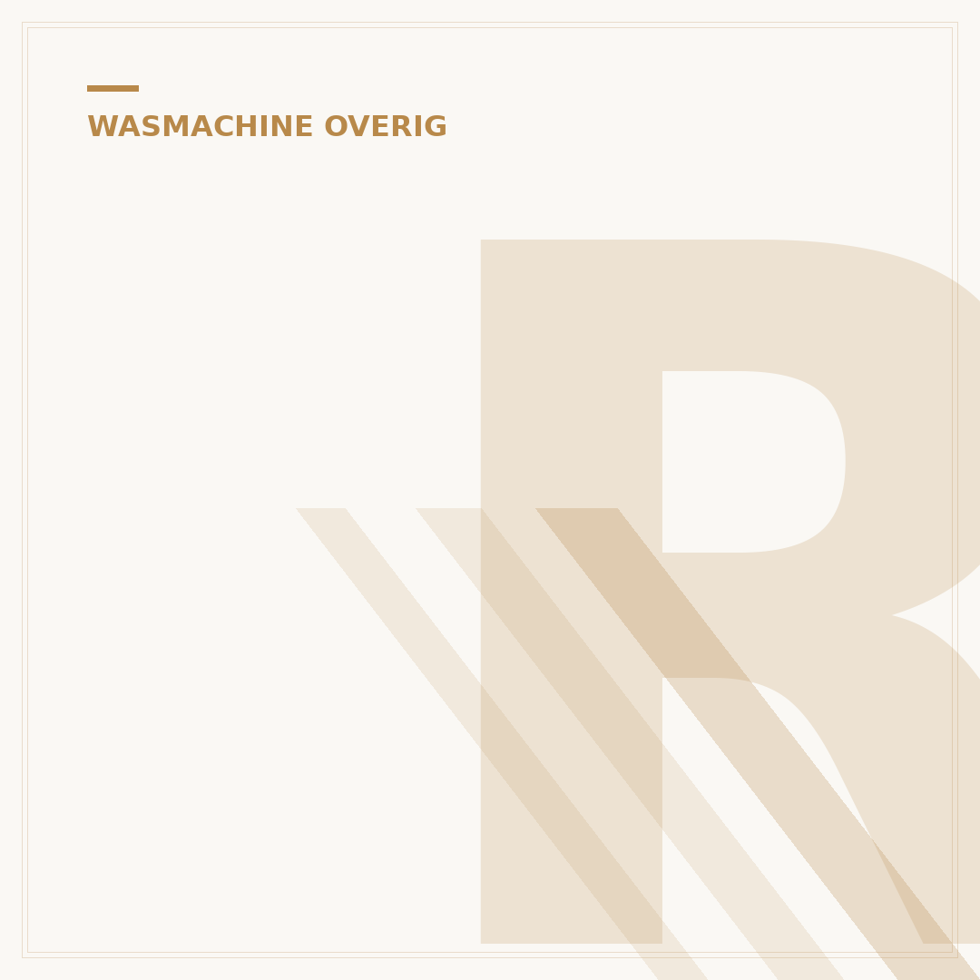 RVS Wasmachine: 5 Locaties & Tips voor Installatie
