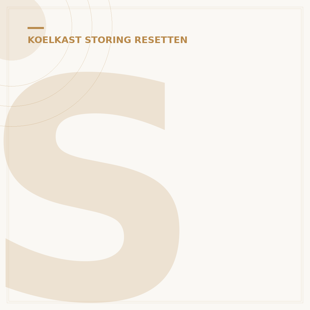 Samsung Koelkast Resetten: 3 Simpele Stappen voor Direct Resultaat