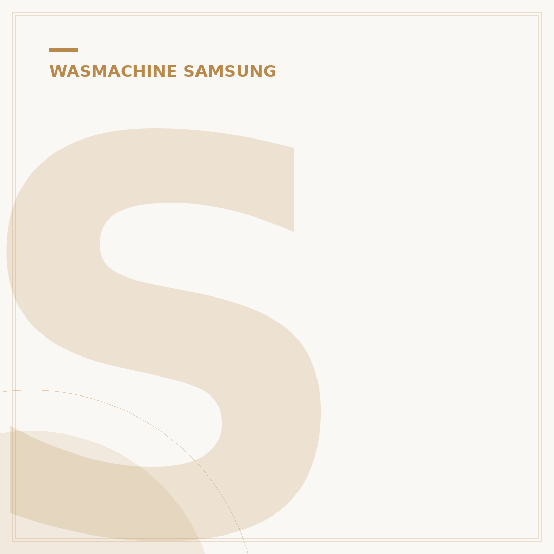 Samsung Wasmachine Monteur: Spoedservice & Deskundig Onderhoud