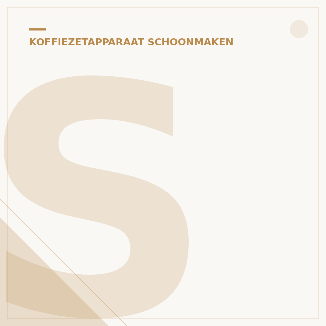 Schoonmaakazijn Koffiezetapparaat: 3 Slimme Tips Voor Thuis