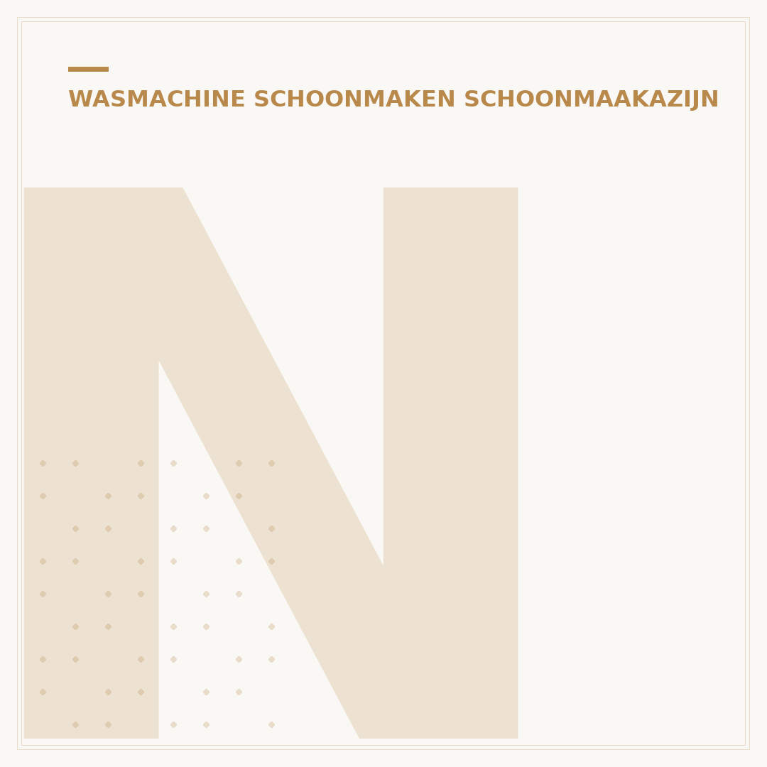 Natuurlijk Schoonmaakazijn Wasmachine: 5 Slimme Toepassingen