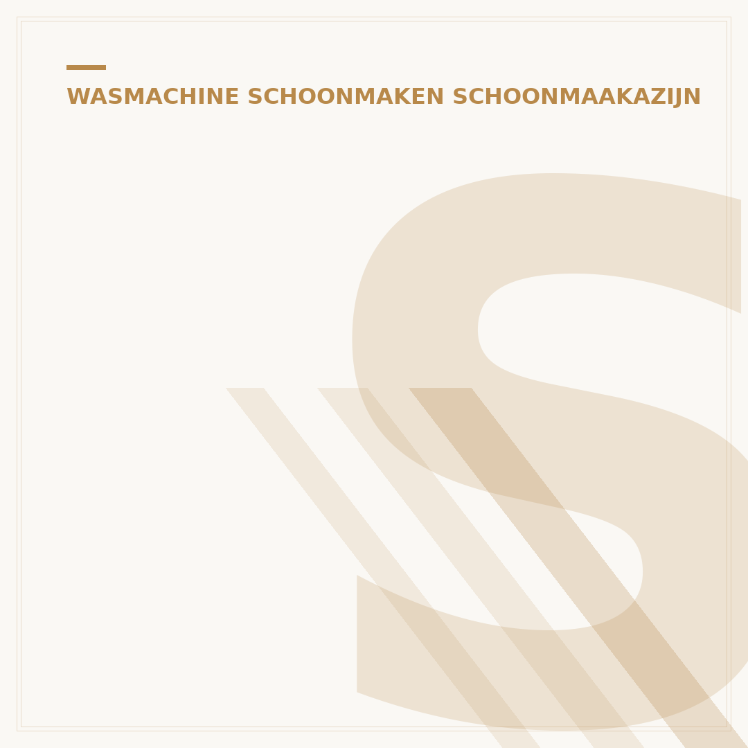 Schoonmaakazijn in de wasmachine: 3 Slimme Manieren