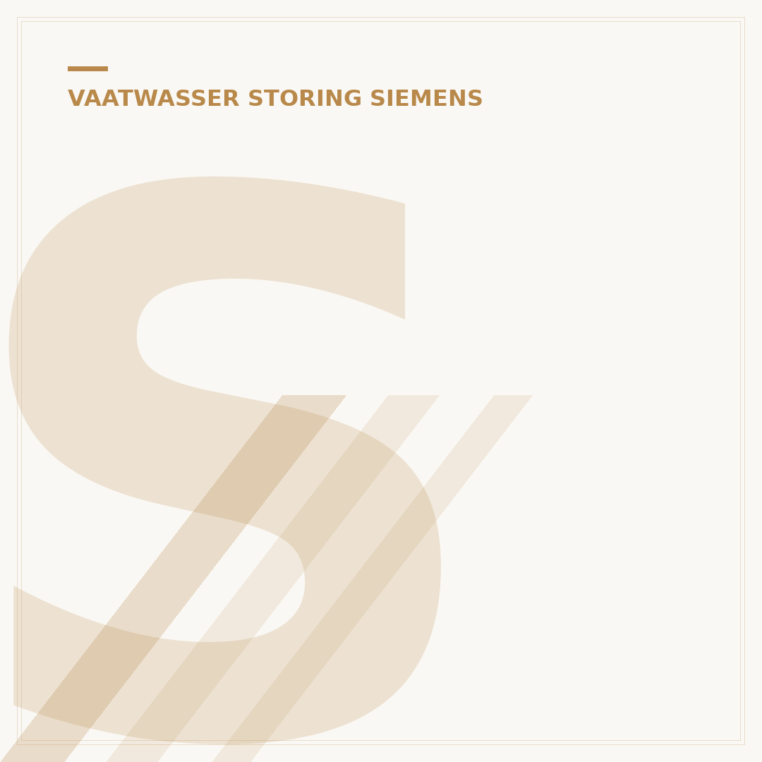 Siemens Vaatwasser Brommend Geluid: 5 Oplossingen Vandaag