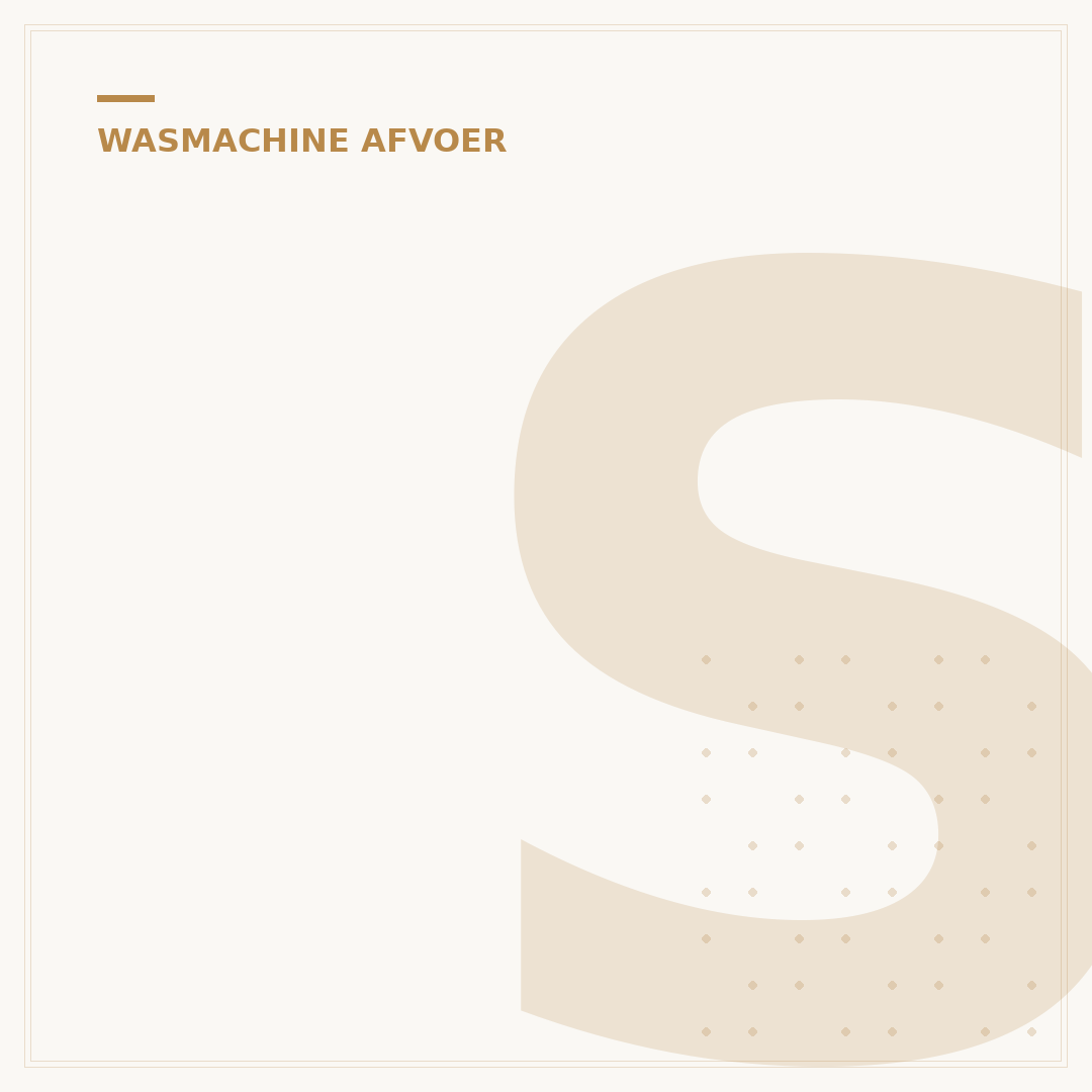 Stank Afvoer Wasmachine? 5 Tips Tegen Nare Geuren
