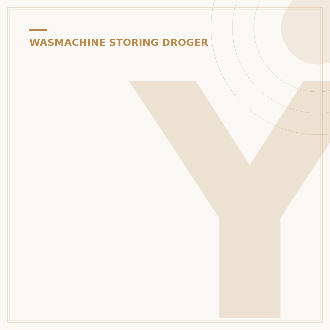 Y Stuk Afvoer Wasmachine Droger Gamma: Complete Gids 2024