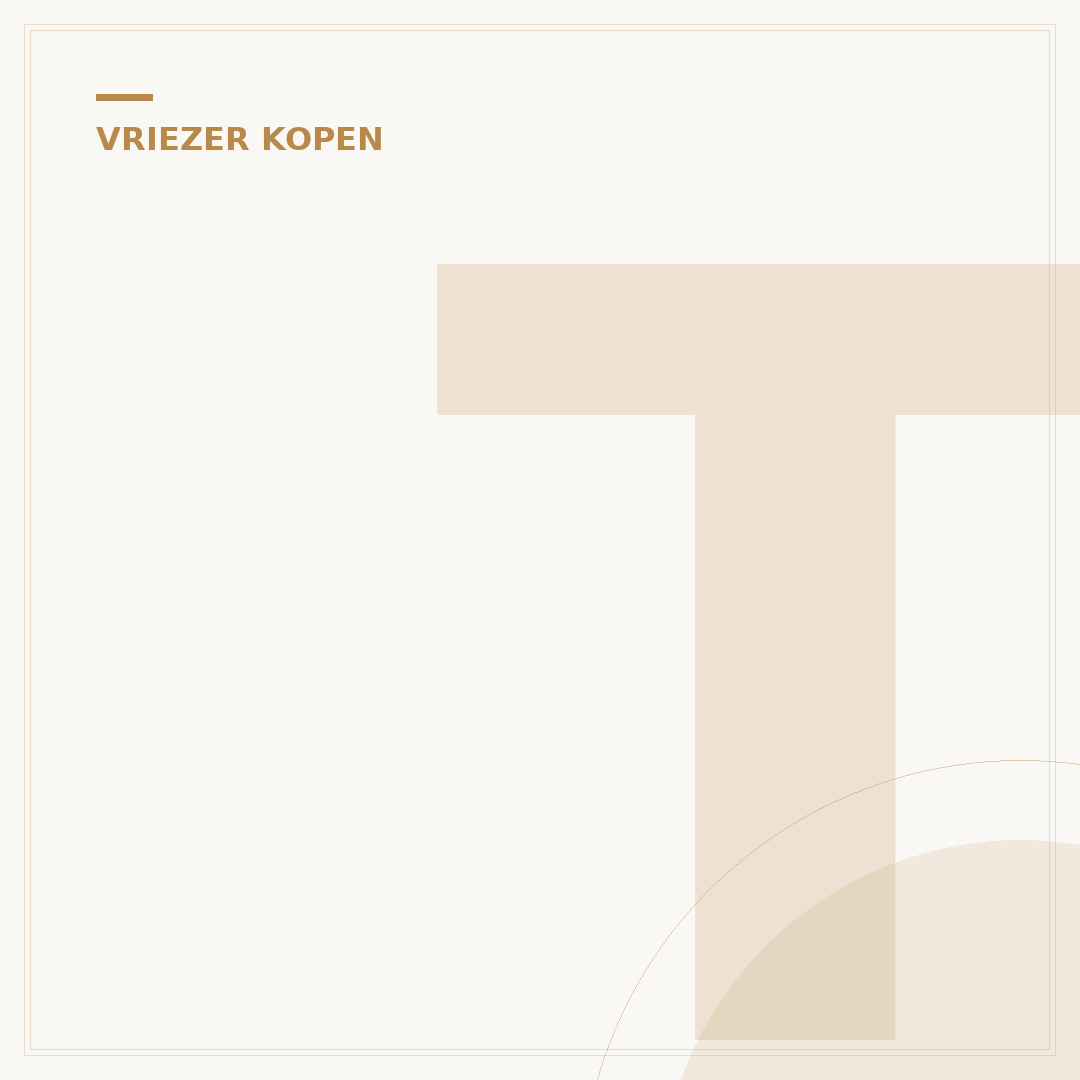 Tafelmodel Vriezer Goedkoop: Vind de Beste Deal voor uw Keuken