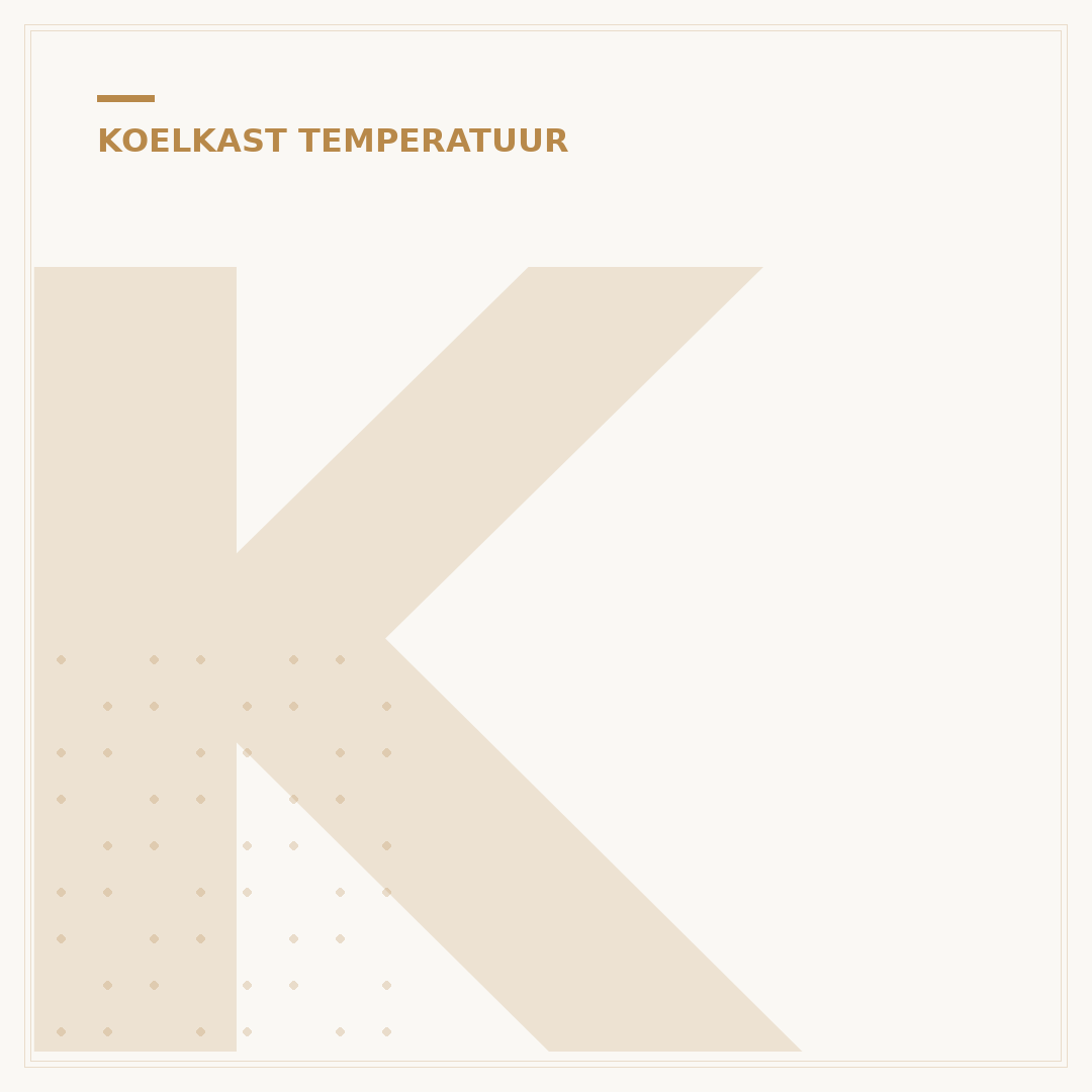 Koelkast Temperatuur 5 Graden: Optimale Koeling & Energiebesparing