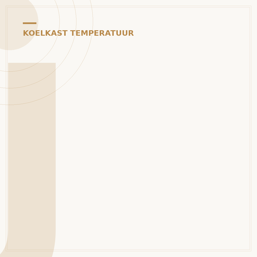 Juiste Koelkast Temperatuur: 5 Tips voor Optimale Koeling
