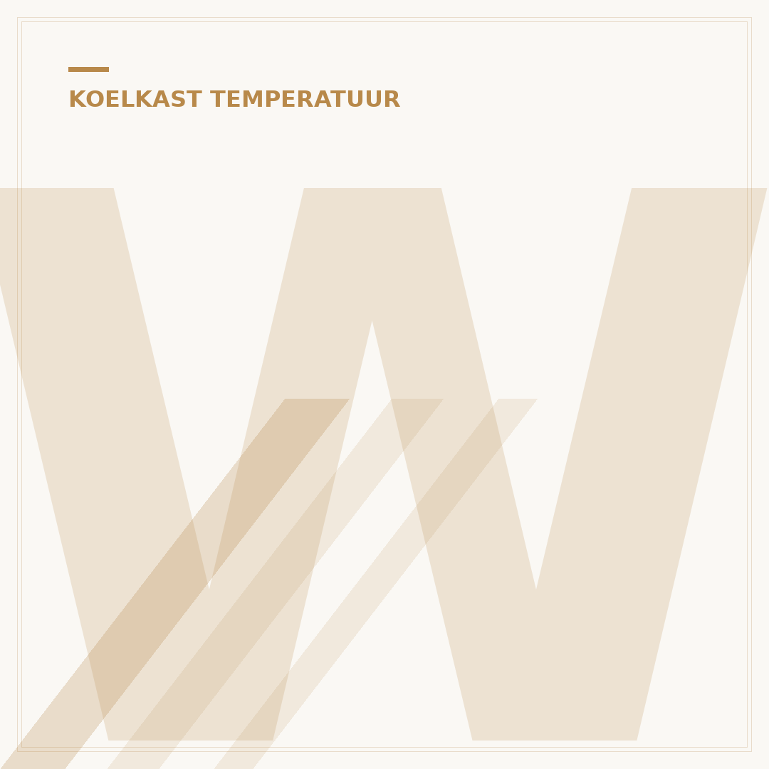 Wat is de Temperatuur van een Koelkast? 7 Tips voor de Juiste Instelling