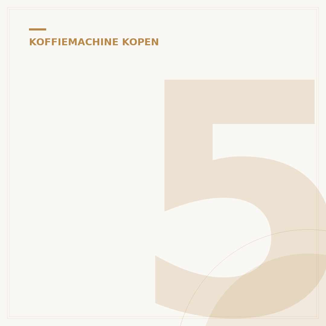 5x Tweedehands Koffiemachine Kopen: Slimme Keuzes