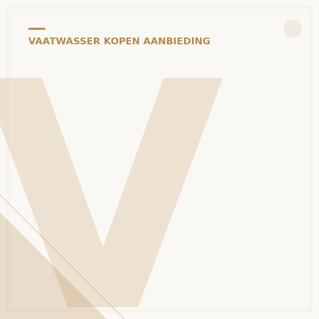 Vaatwasser Aanbiedingen: Vind De Beste Deal In Jouw Regio