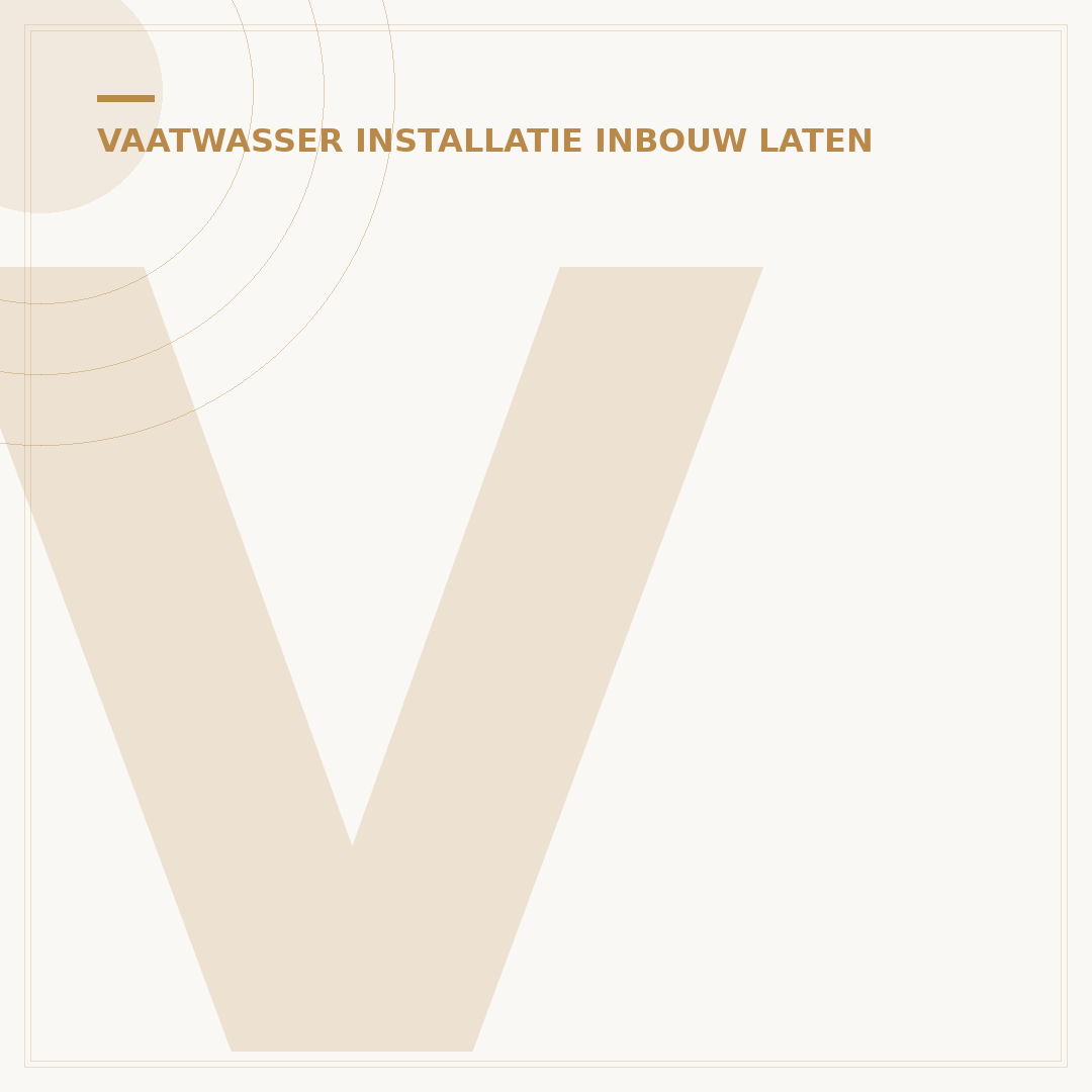 Vaatwasser Laten Inbouwen: 4 Stappen voor een Perfecte Installatie
