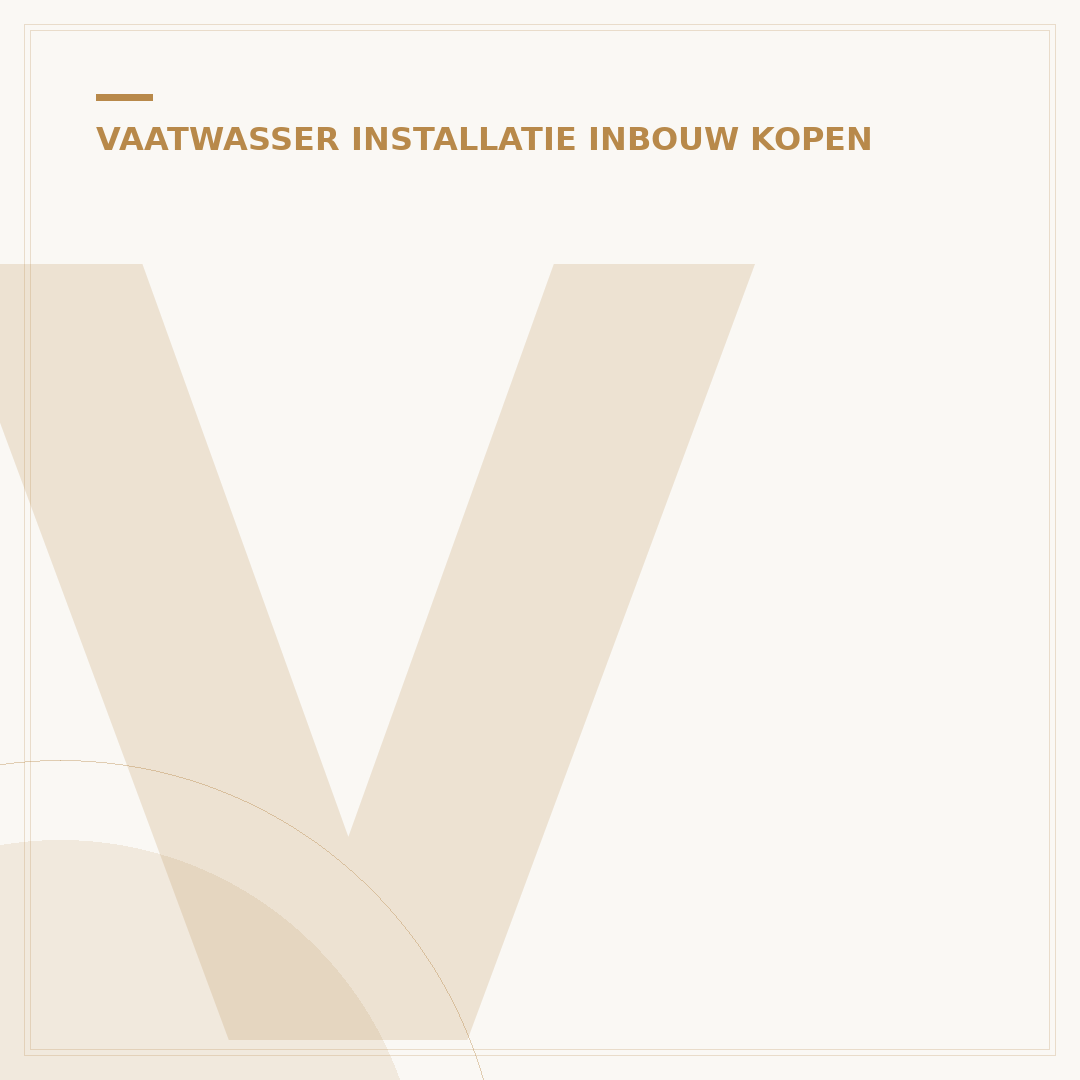 Vaatwasser Kopen en Laten Inbouwen: Complete Gids 2024