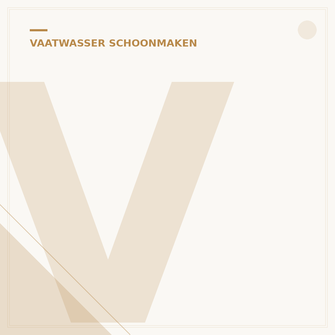 Vaatwasser Reinigen HG: 3 Simpele Stappen voor een Fris Resultaat