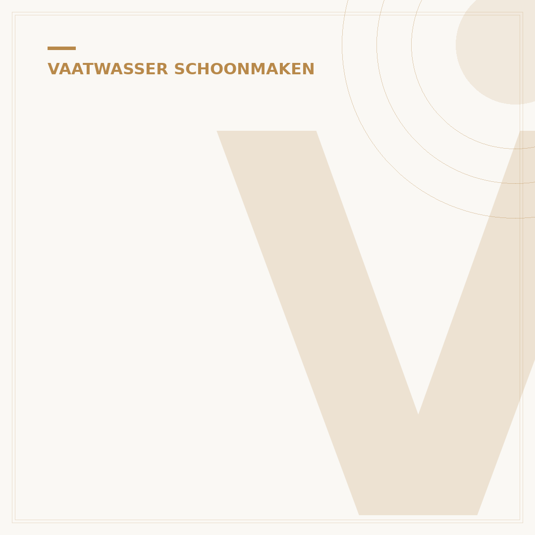 Vaatwasser Reinigen: 5 Simpele Stappen voor een Brandschoon Resultaat