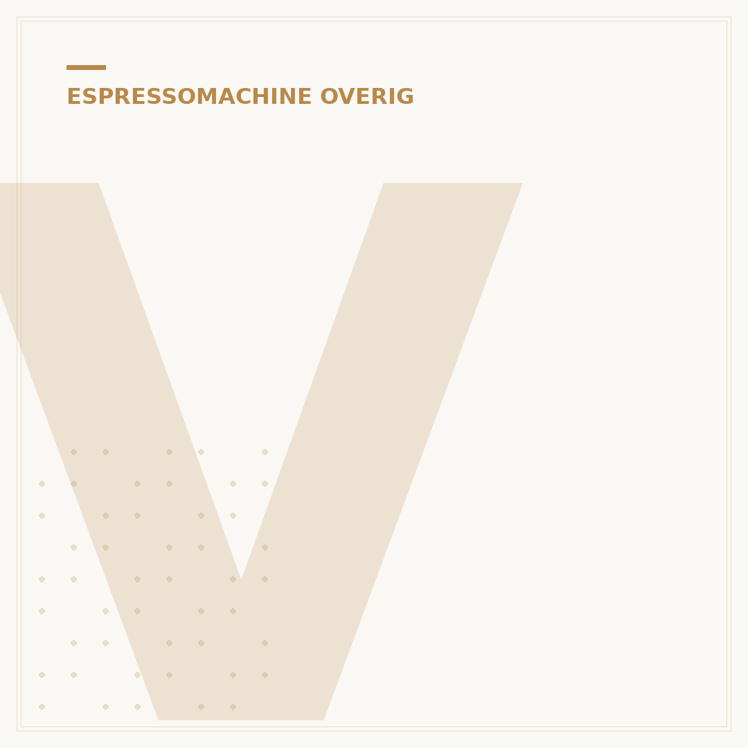 VBM Espressomachine: Uw Gids voor 2024 Thuisgebruik
