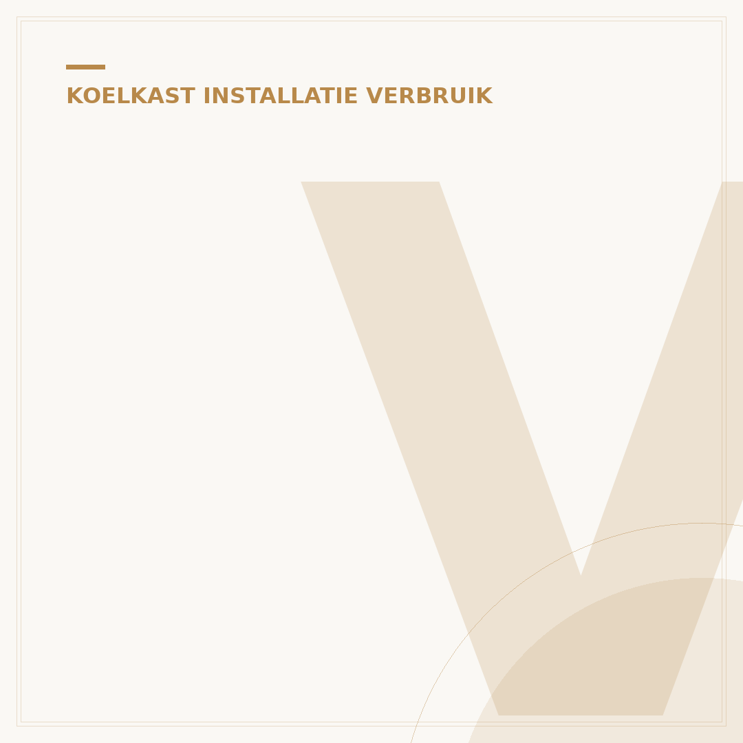 Verbruik Koelkast 20 Jaar Oud: Energiekosten & Besparen