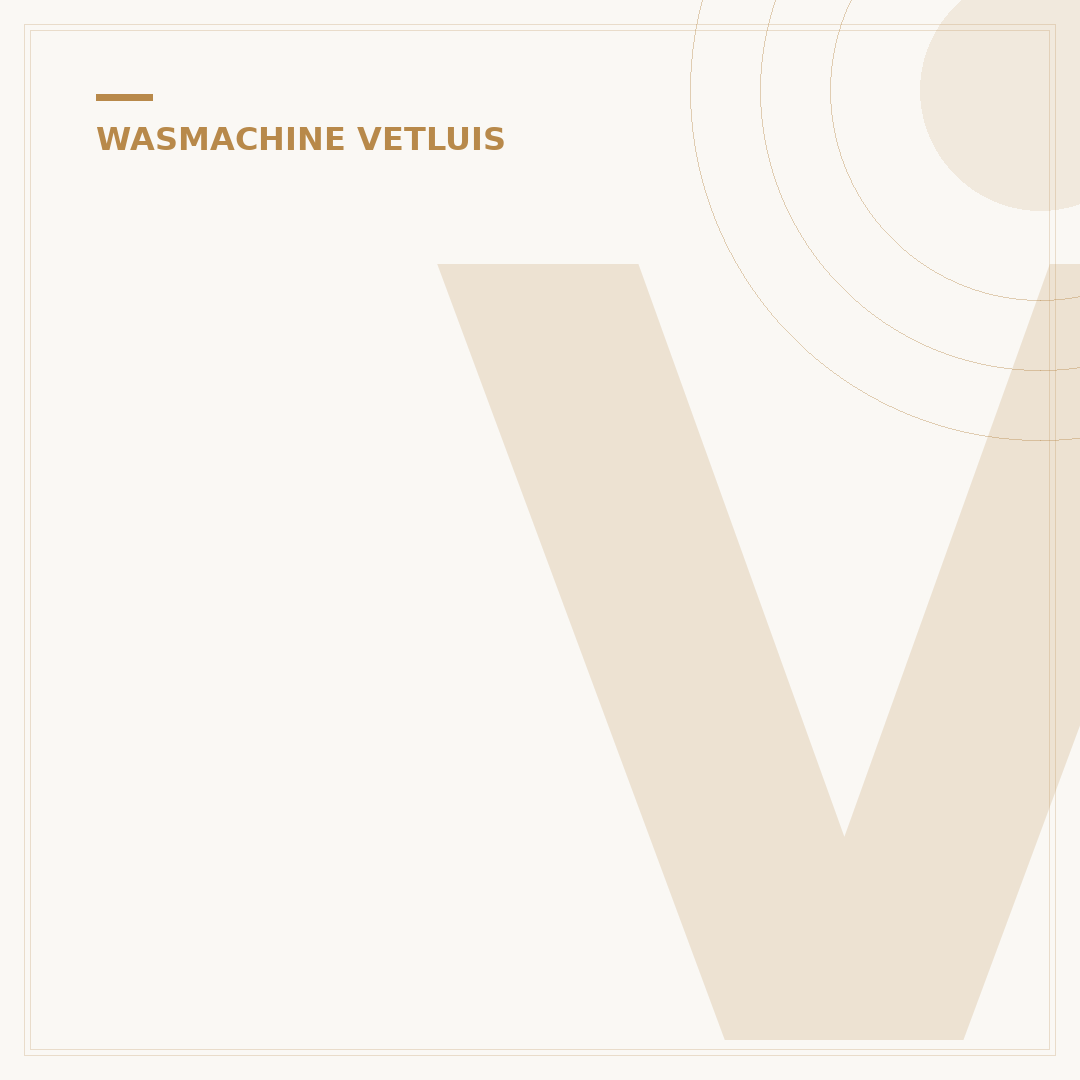 Vetluis uit de Wasmachine: 5 Stappen voor een Schone Trommel