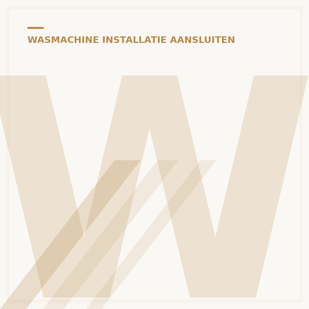Wasmachine Afvoer Aansluiten: 5 Essentiële Stappen
