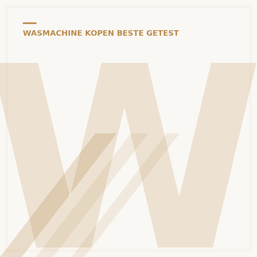 Wasmachine als beste getest: 5 topmodellen voor uw specifieke ruimte