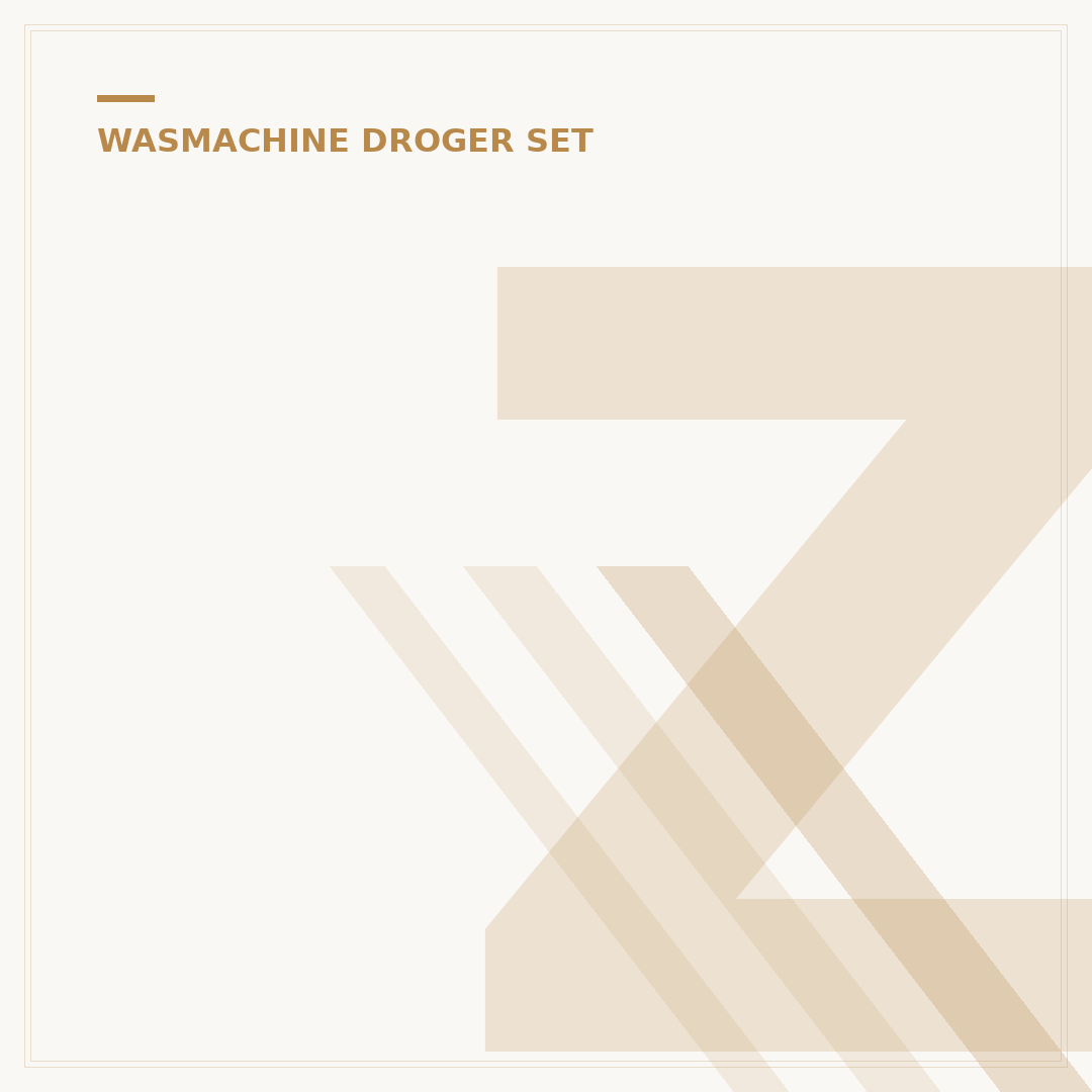 Zwarte Wasmachine & Droger Set: 5 Tips voor de Perfecte Plek