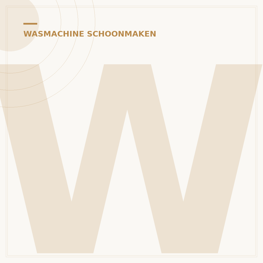 Wasmachine Grondig Reinigen: 5 Stappen voor Maximale Frisheid