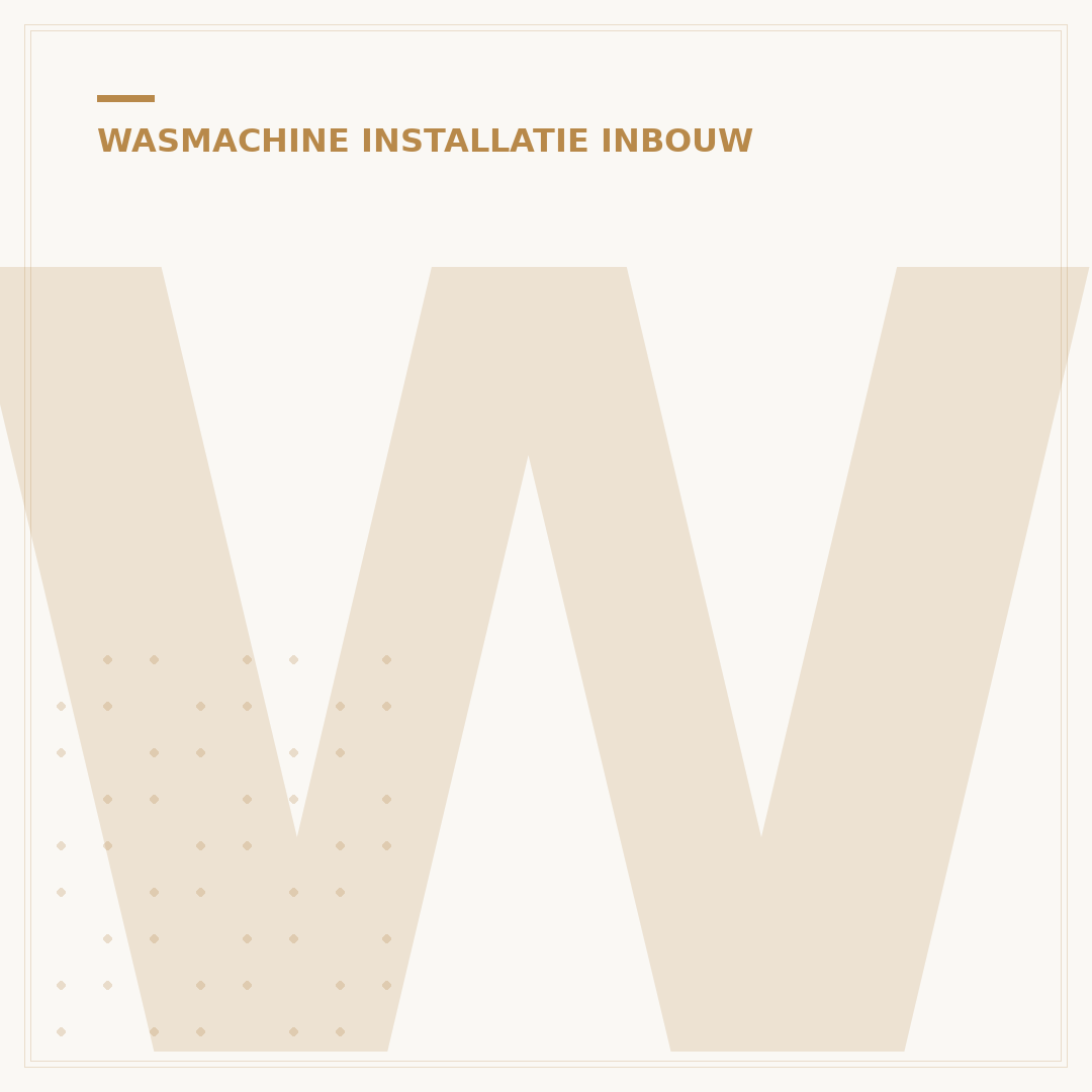 Wasmachine Inbouwen: 5 Essentiële Stappen voor Succes
